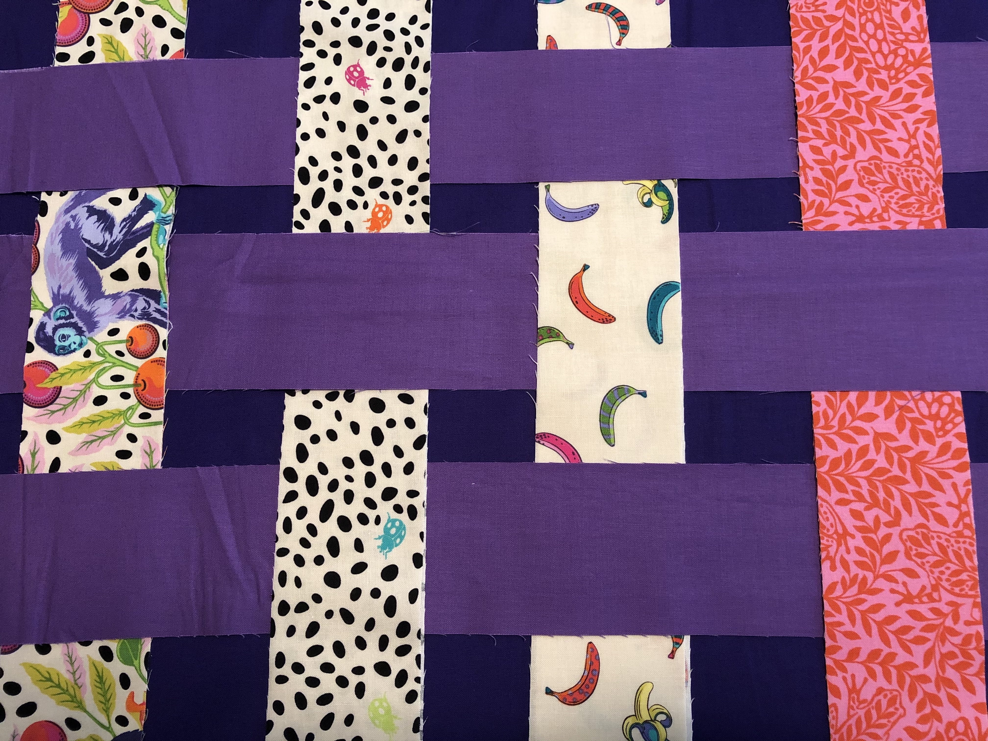 Color Weave Quilt Kit featuring Monkey Wrench Tula Pink by Free Spirit