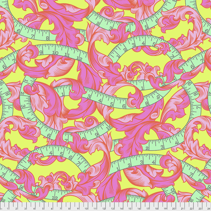 Linework Hexagon by Tula Pink Petting Fabric