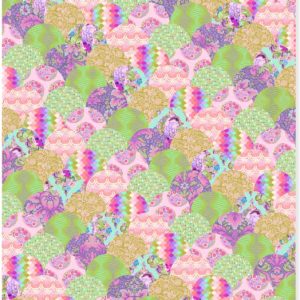 Parisville Deja Vu PWTP192-MINT Fabric by Tula Pink - QuiltHome
