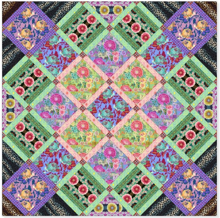 Vivacious Quilt by Anna Maria Horner - Petting Fabric