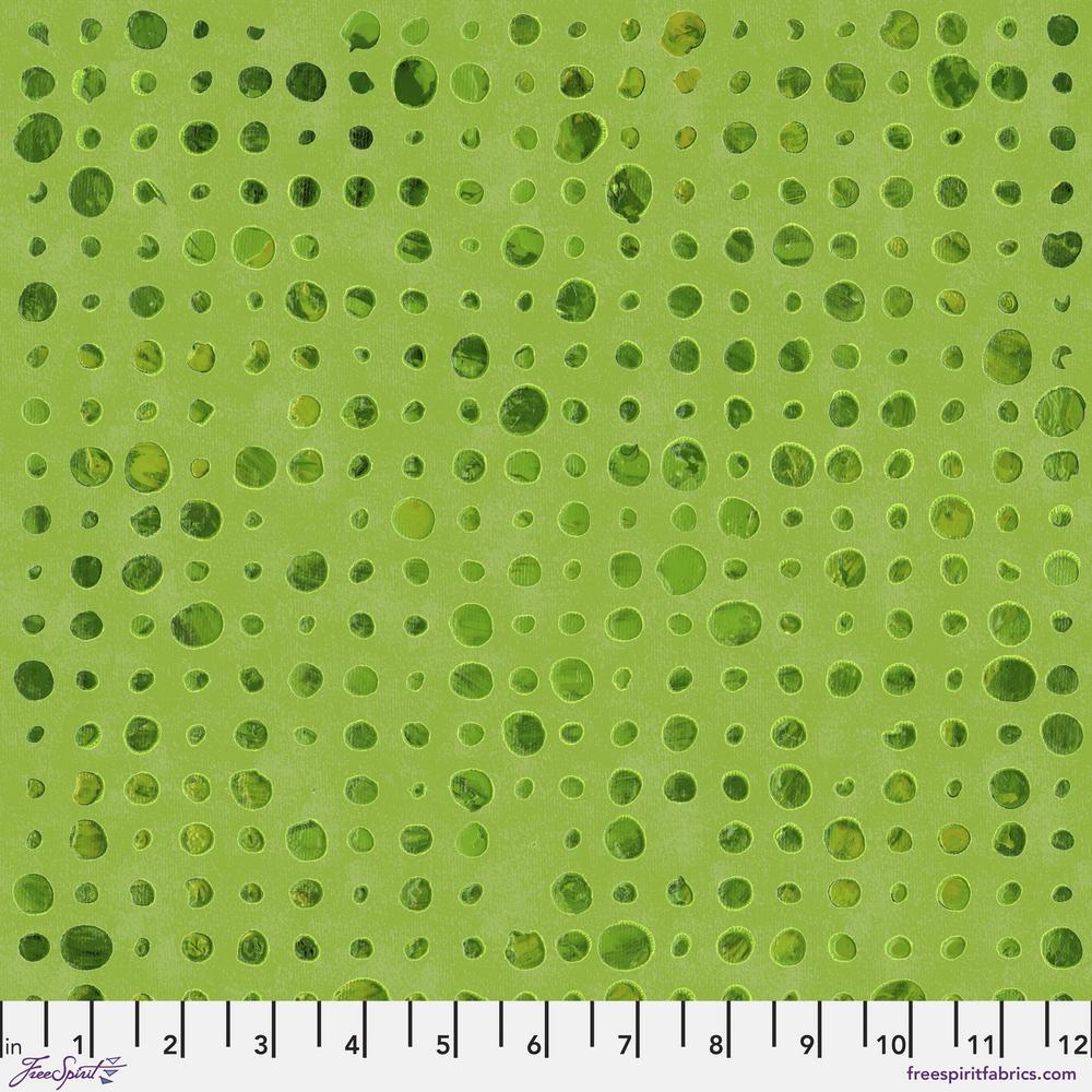 Pebble Lime - Textures by Sue Penn - Petting Fabric