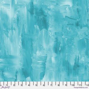 Sue Penn Brushstrokes - Aqua Textures
