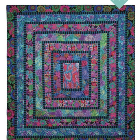 Bubbly Quilt Kit by Kaffe Fassett - Petting Fabric