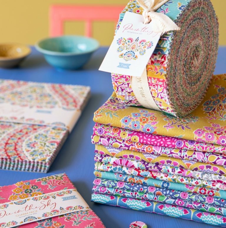 Pie in the sky tilda fabrics 2023 petting fabric