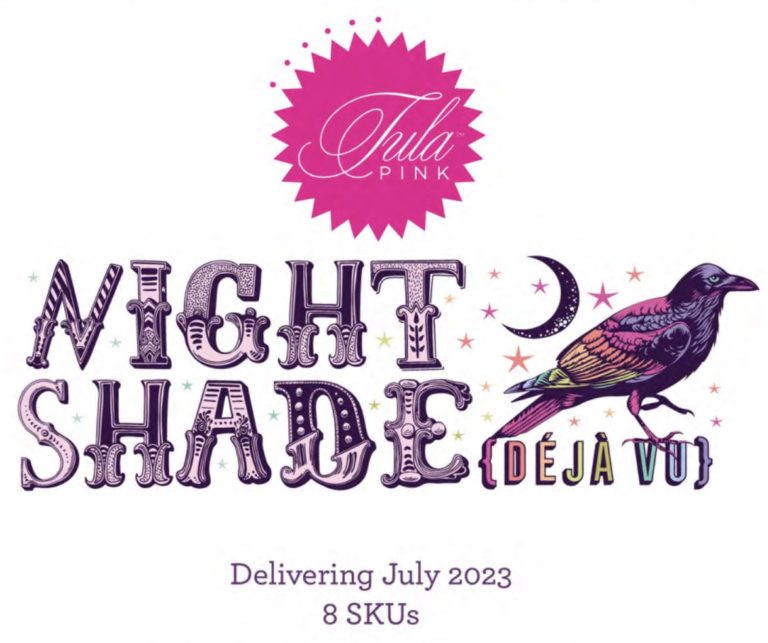 NightShade Deja Vu by Tula Pink Petting Fabric