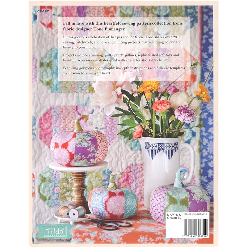 Tilda's Sewing by Heart For the Love of Fabrics Book - Petting Fabric