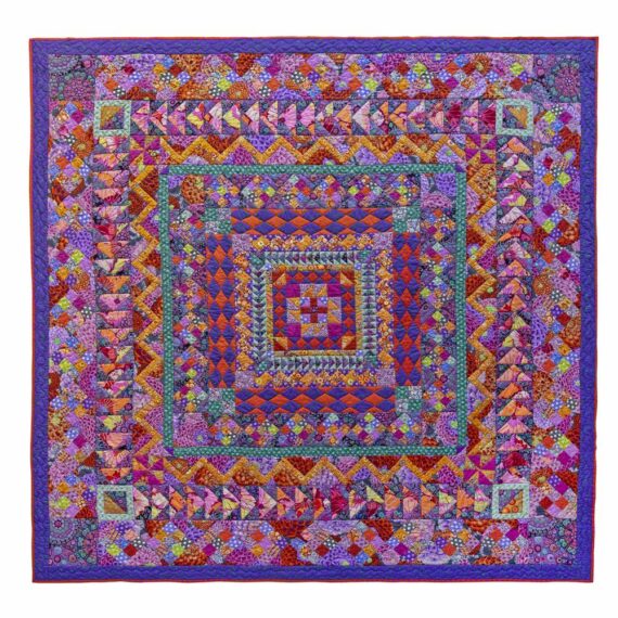 Autumn Postcards Quilt Kit Kaffe Fassett 2023 Petting Fabric   AUTUMN POSTCARDS 570x570 