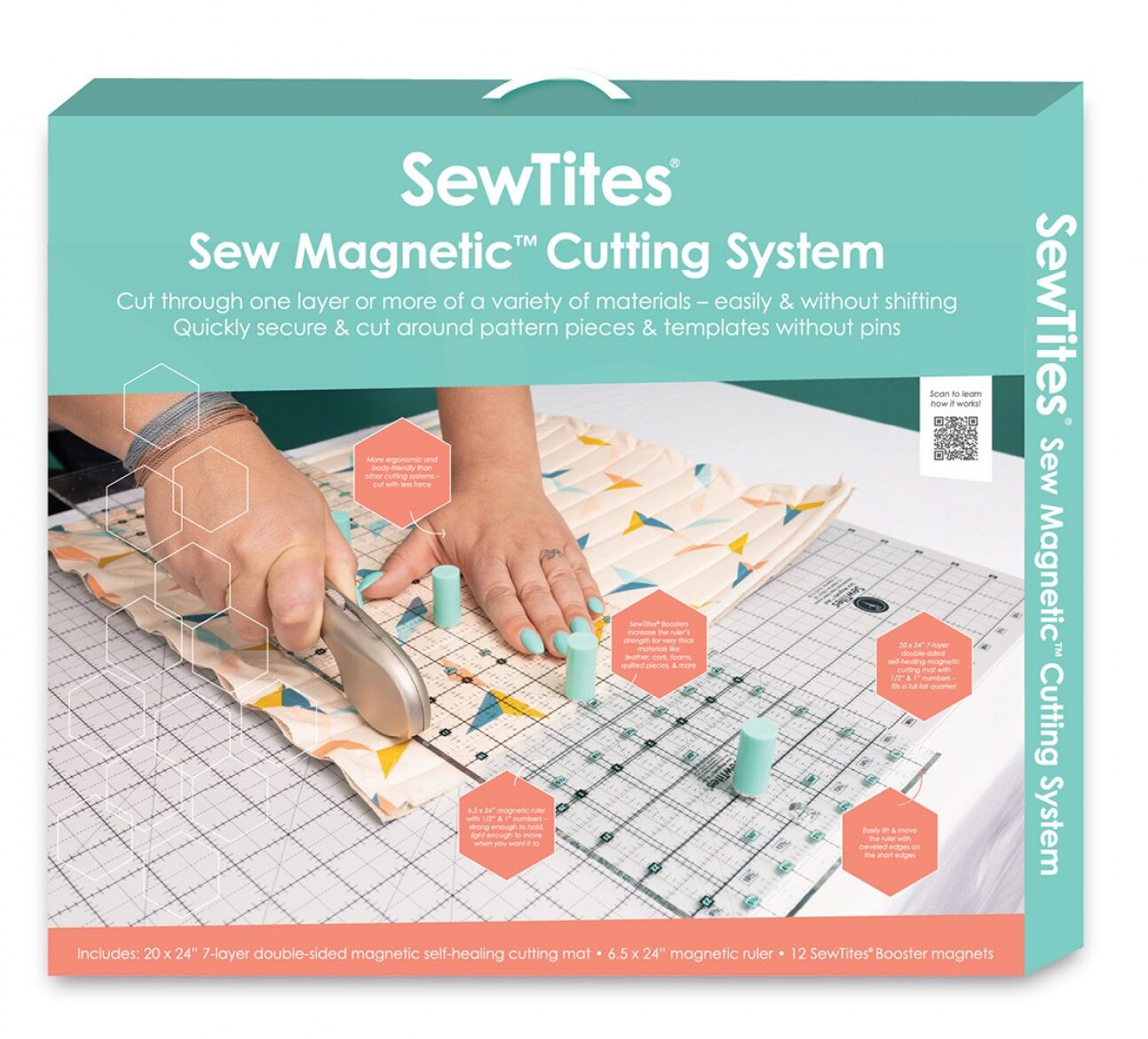 SewTites Sew Magnetic Cutting System - Petting Fabric