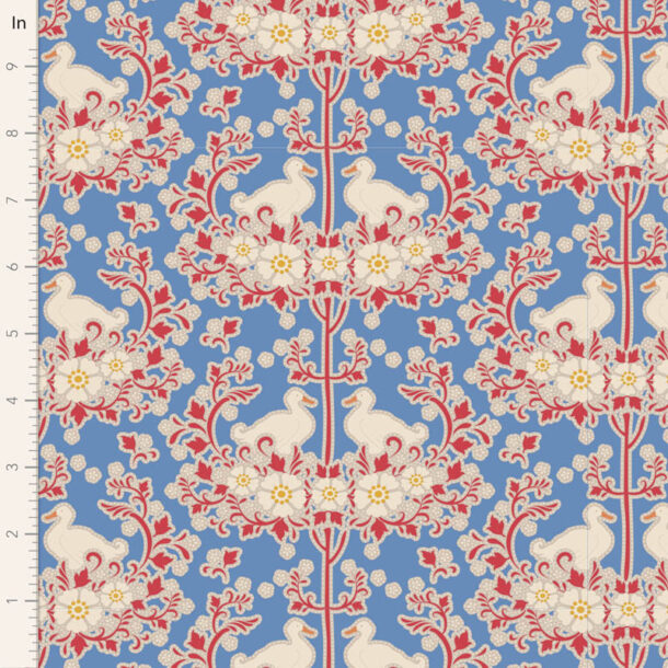 Duck Nest Blue - Jubilee by Tilda - Petting Fabric