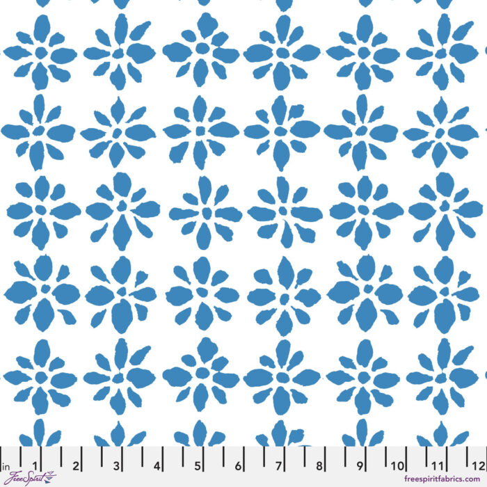 Snow Flower White - August 2024 by Kaffe Fassett Collective - Petting ...