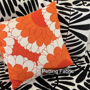 Bonus Fronds or Orange Pillow Cover