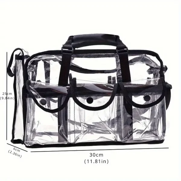 Petting Fabric Transparent Tote - Image 2