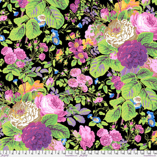 Gradi Floral Contrast - February 2025 by Kaffe Fassett Collective