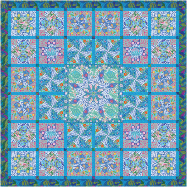 Kaffe Star Sampler Quilt BOM - Feb to Aug 2025