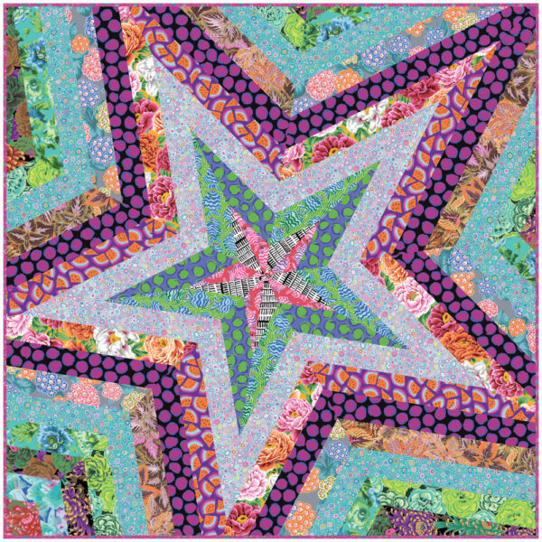 Star Storm Quilt Kit - Kaffe August 2025