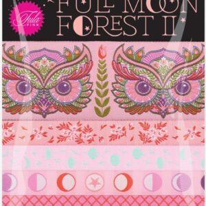 Tula Pink Full Moon Forest II Designer Ribbon Pack - Honey