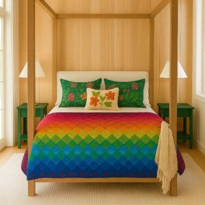 Kaffe Flying Geese Shot Cotton BOM - Fall 2025