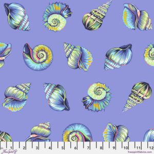 Lil Shelly in Marine - Floral Reef by Tula Pink