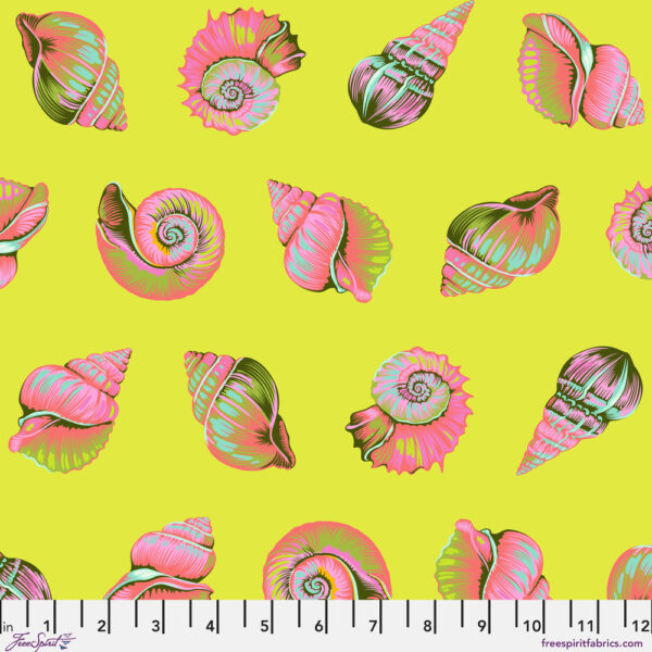 Lil Shelly in Seagrass - Floral Reef by Tula Pink