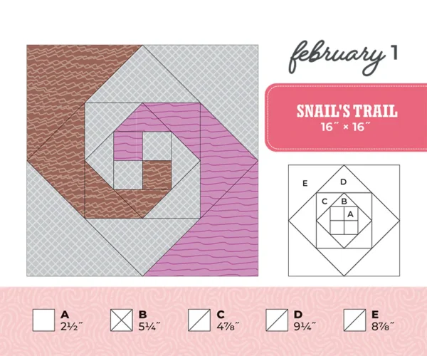Quilters Block-a-Day Calendar - Image 3