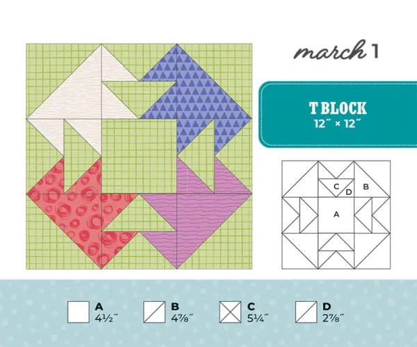 Quilters Block-a-Day Calendar - Image 2