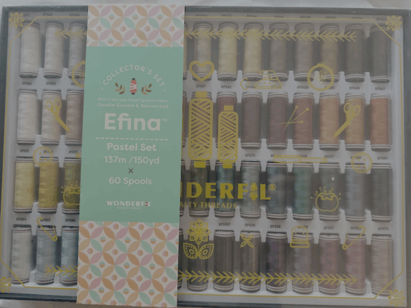 Efina™ Pastel Collector Thread Set by Wonderfil