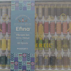 Efina™ Vibrant Collector Thread Set by Wonderfil