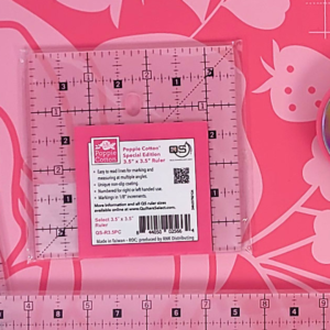 QS Poppie Cotton Special Edition Ruler 3.5×3.5