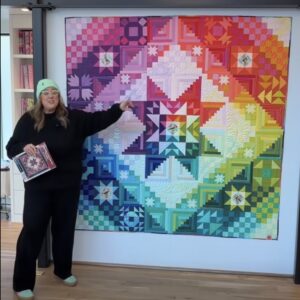 Amish With a Twist II BOM Quilt by Tula Pink
