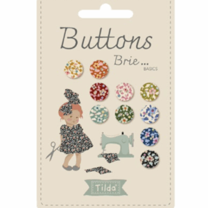 Brie Buttons 0.4 in (10 pcs) by Tilda Fabrics
