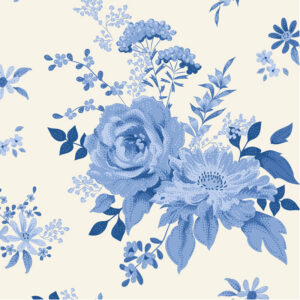 Wildgarden Blue - Something Blue by Tilda Fabrics