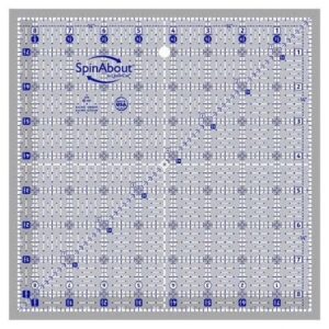 SpinAbout 8.5 in Square Ruler