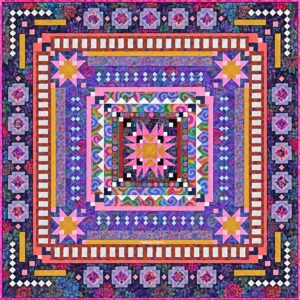 Roam BOM Quilt Kit by Tara Faughnan