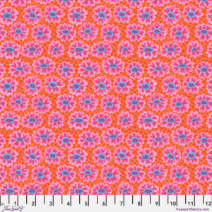 SM Flower Net Red - Bits & Bobs by Brandon Mably (Kaffe Fassett Collective)