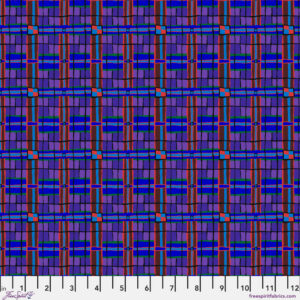 SM Checkmate Blue - Bits & Bobs by Brandon Mably (Kaffe Fassett Collective)
